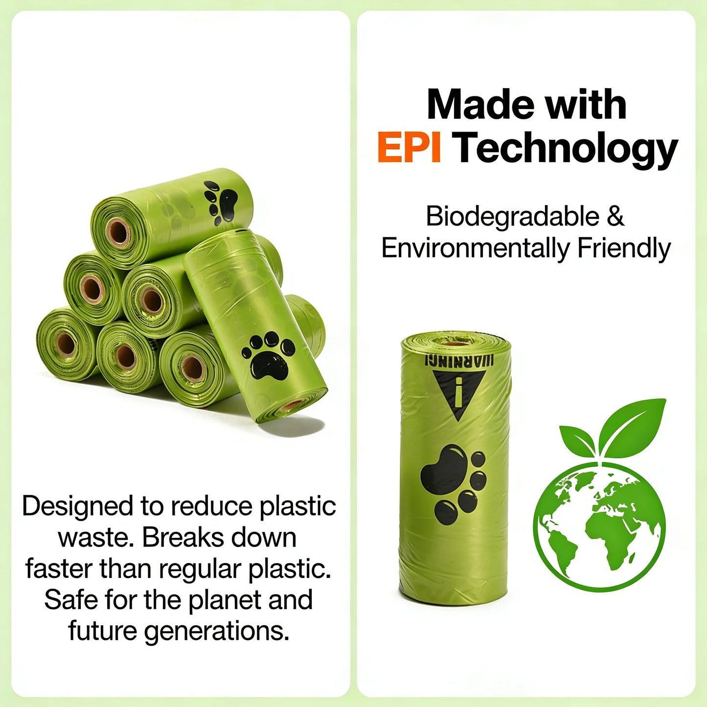 PawNova™ Eco-Friendly Dog Poop Bags
