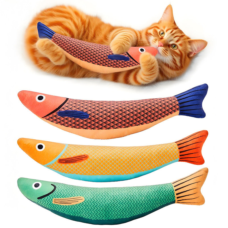 PawNova™ Cat Fish Kicker Toy