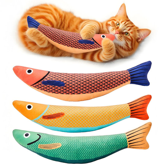 PawNova™ Cat Fish Kicker Toy