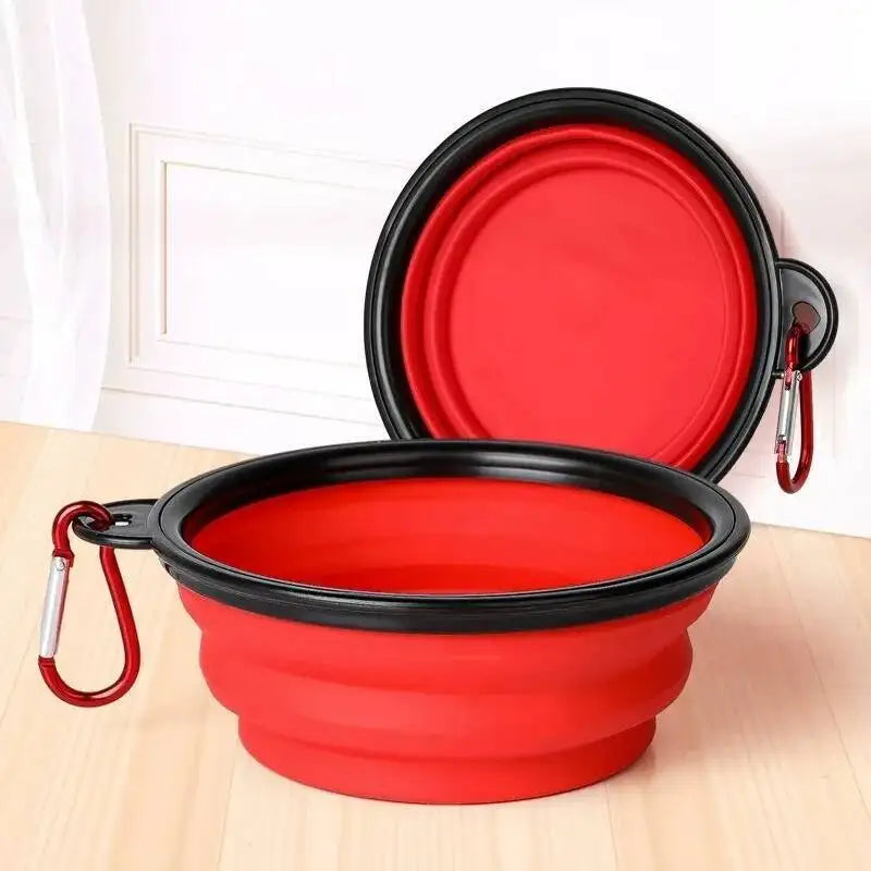 PawNova™ 2-in-1 Collapsible Pet Travel Bowl