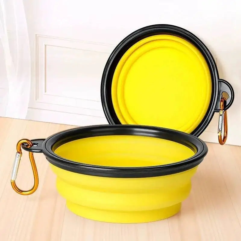 PawNova™ 2-in-1 Collapsible Pet Travel Bowl