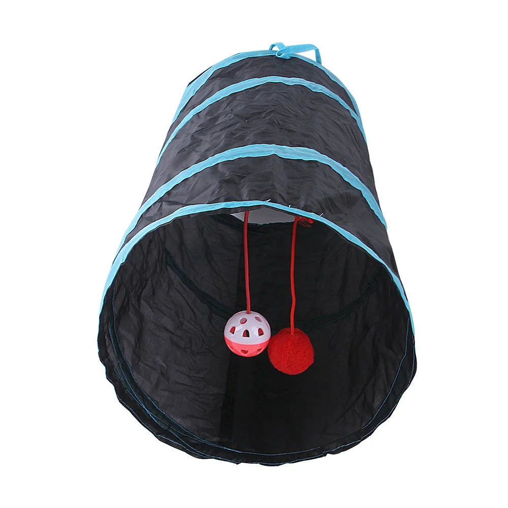PawNova™ Foldable Cat Play Tunnel