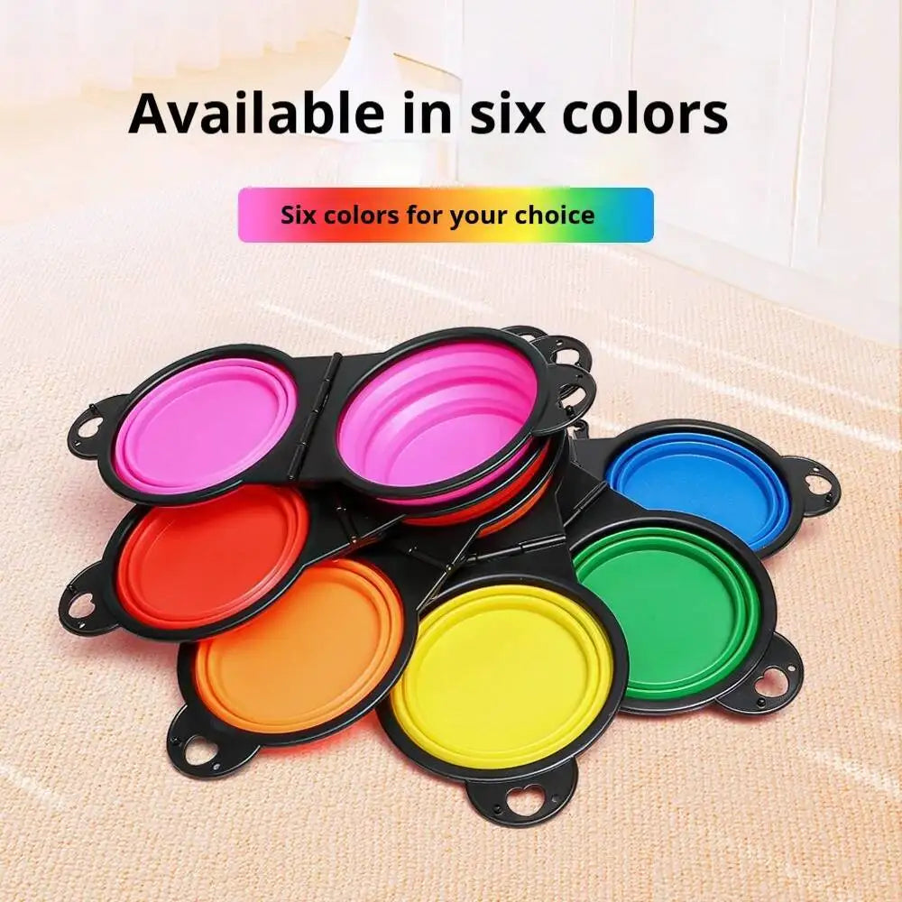 PawNova™ 2-in-1 Collapsible Pet Travel Bowl