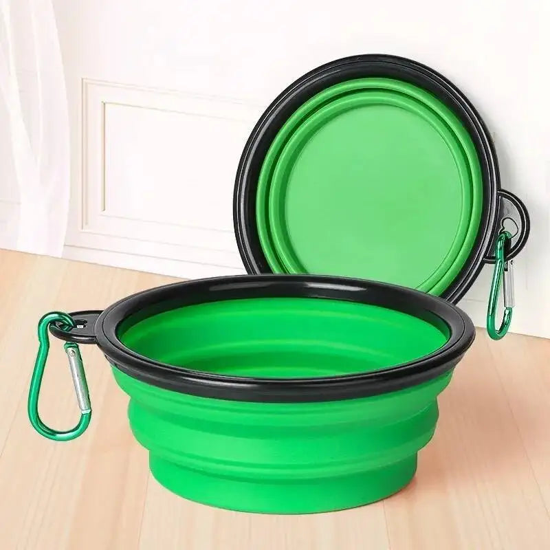 PawNova™ 2-in-1 Collapsible Pet Travel Bowl