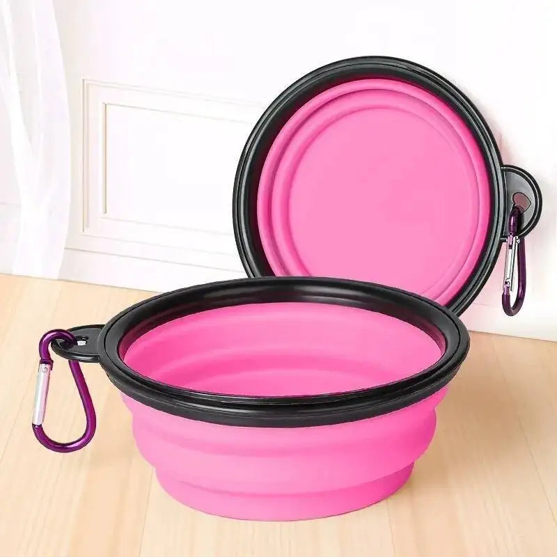 PawNova™ 2-in-1 Collapsible Pet Travel Bowl