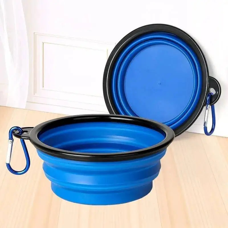 PawNova™ 2-in-1 Collapsible Pet Travel Bowl